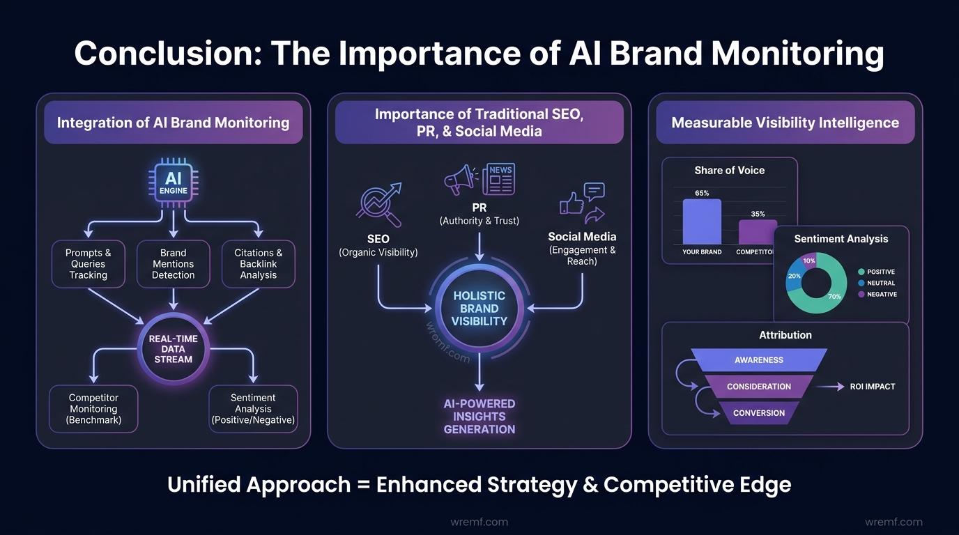 AI Brand Monitoring: The Complete Guide to Tracking Brand Visibility Across AI Search, LLMs, and Generative Engines