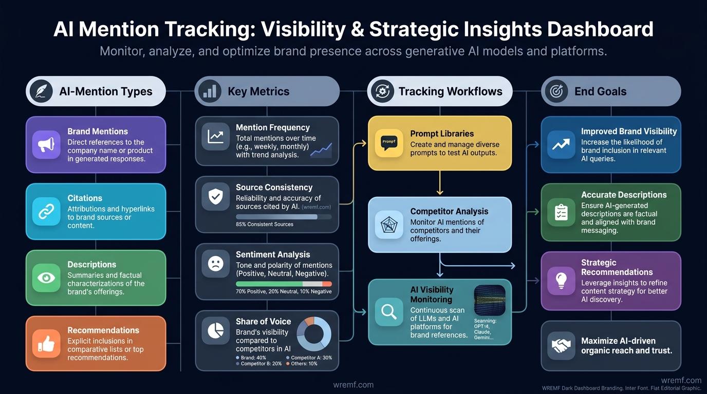 AI Mention Tracking: The Complete Guide to Monitoring Brand Mentions, AI Answers, Citations, and Share of Voice in 2026