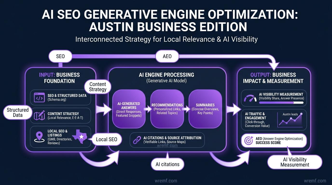 AI SEO Generative Engine Optimization Austin: Guide to GEO, AI Search Visibility, and AI Citations