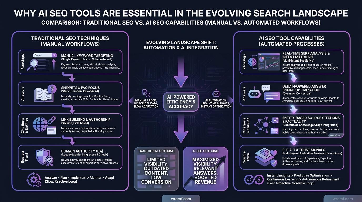 AI SEO Tools: The Complete Guide for SEO, AEO, GEO, and AI Search Visibility