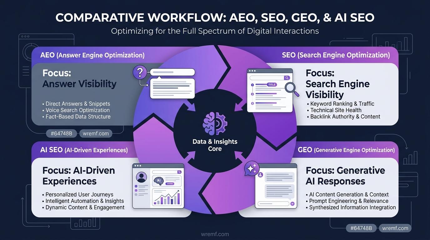 Answer Engine Optimization: The Complete Guide to AEO, AI Search Visibility, and Answer-First Content