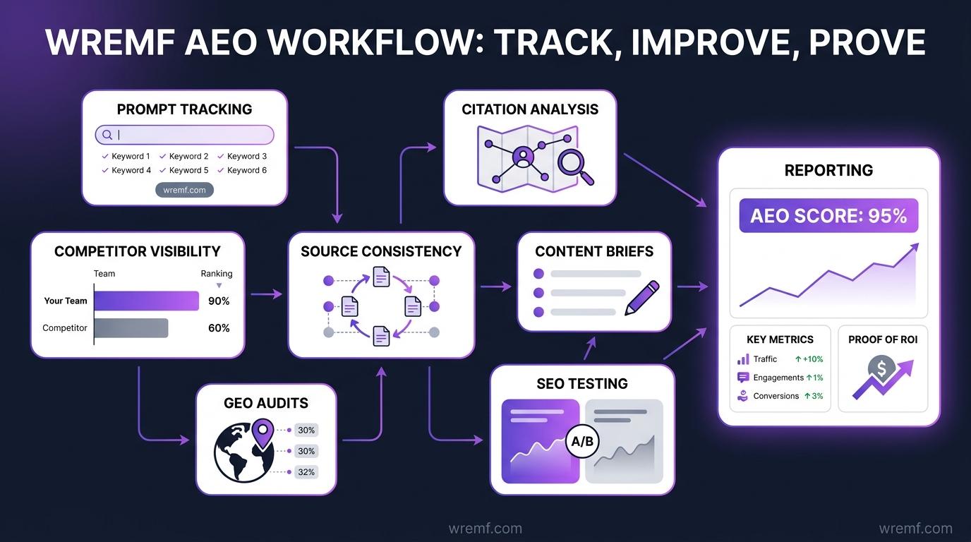 Answer Engine Optimization: The Complete Guide to AEO, AI Search Visibility, and Answer-First Content