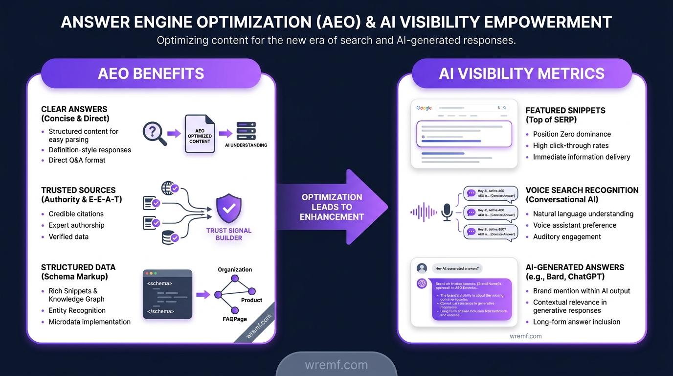 Best Answer Engine Optimization for Enhancing AI Visibility