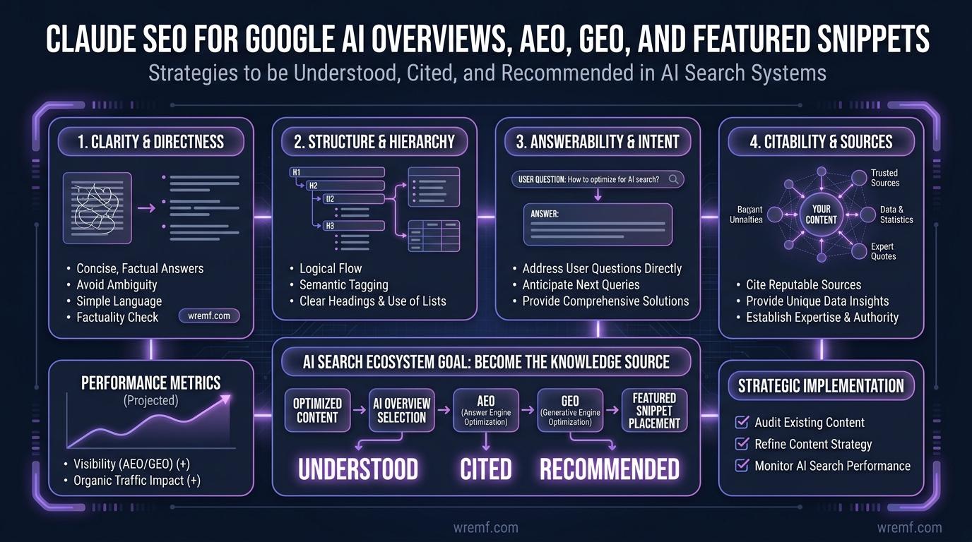 Claude SEO: The Complete Guide to Using Claude AI for SEO, AEO, GEO, and AI Search Visibility