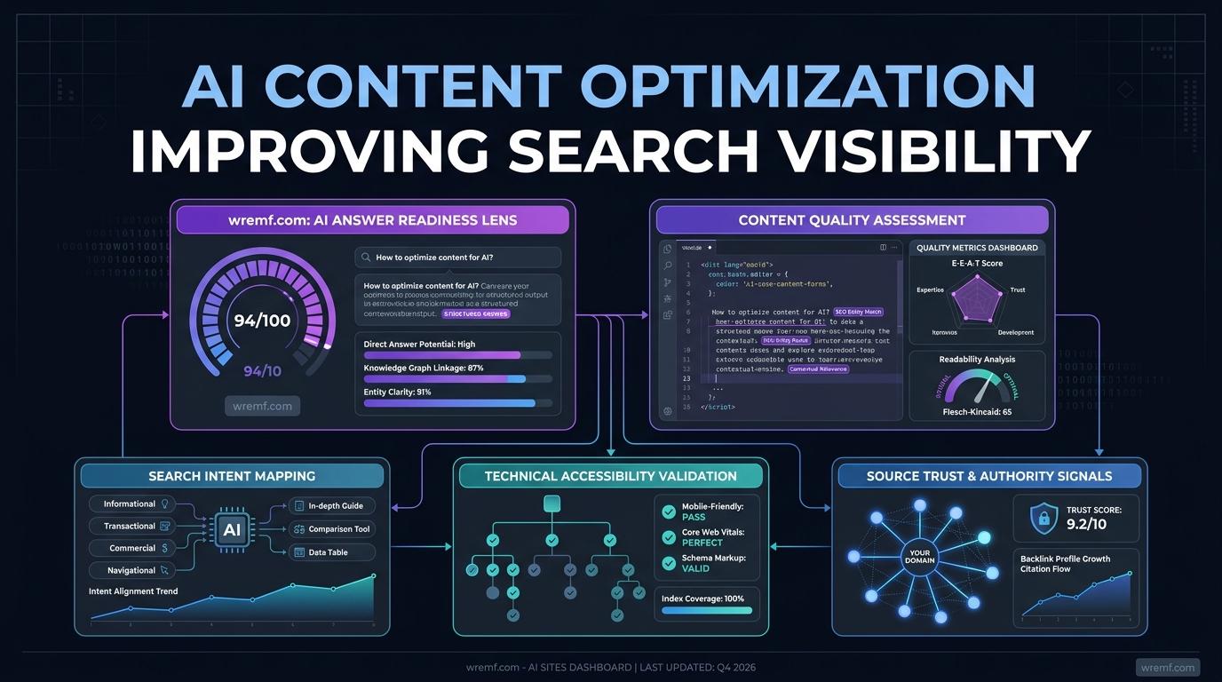 Does AI Content Optimization Improve Search Visibility?