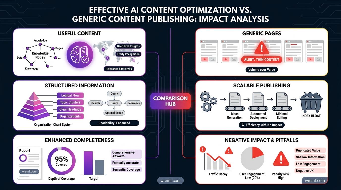 Does AI Content Optimization Improve Search Visibility?