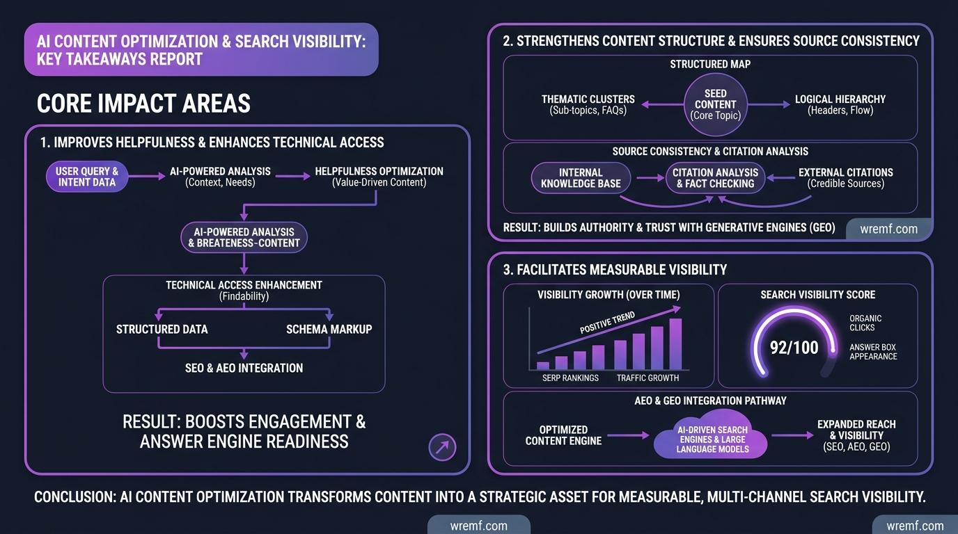 Does AI Content Optimization Improve Search Visibility?