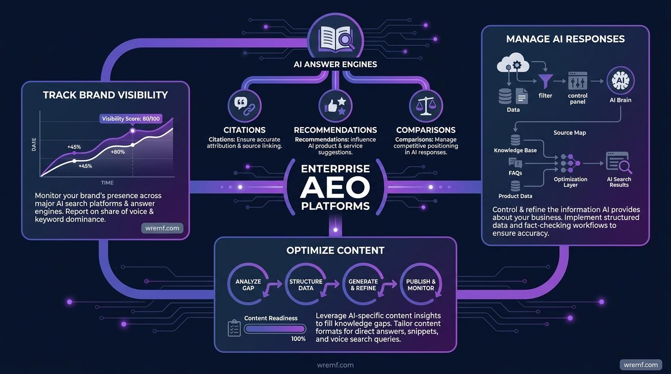 Enterprise Answer Engine Optimization Platforms: Complete Guide for AI Visibility, AEO, and GEO