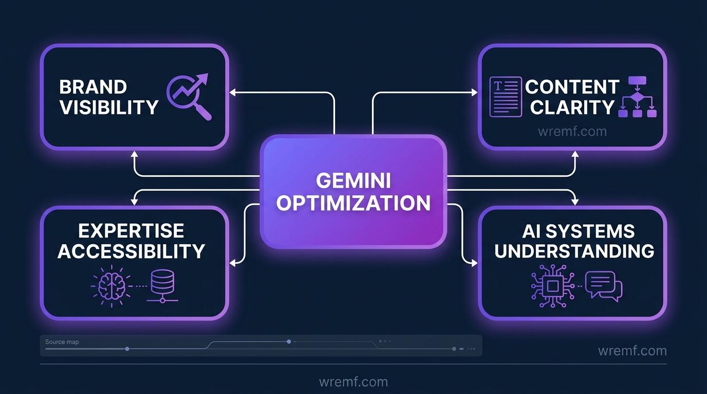 Gemini Optimization: The Complete Guide to Google Gemini Visibility, AI Overviews, and AI Search