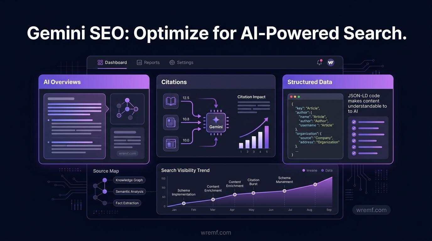 Gemini SEO: The Complete Guide to Google Gemini, AI Overviews, AI Mode, and AI Search Visibility