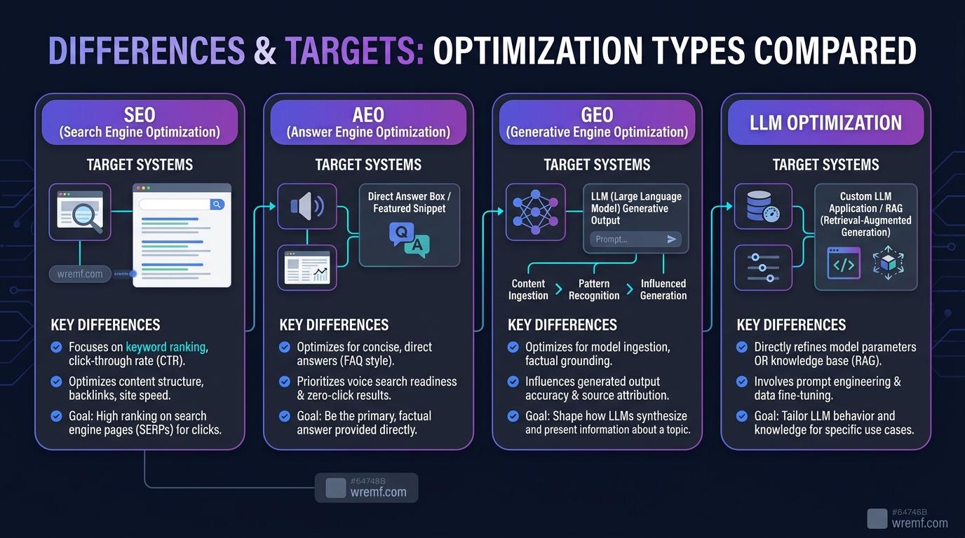 Generative AI Optimization Services: The Complete Guide to GEO, AEO, LLM Optimization, and AI Visibility