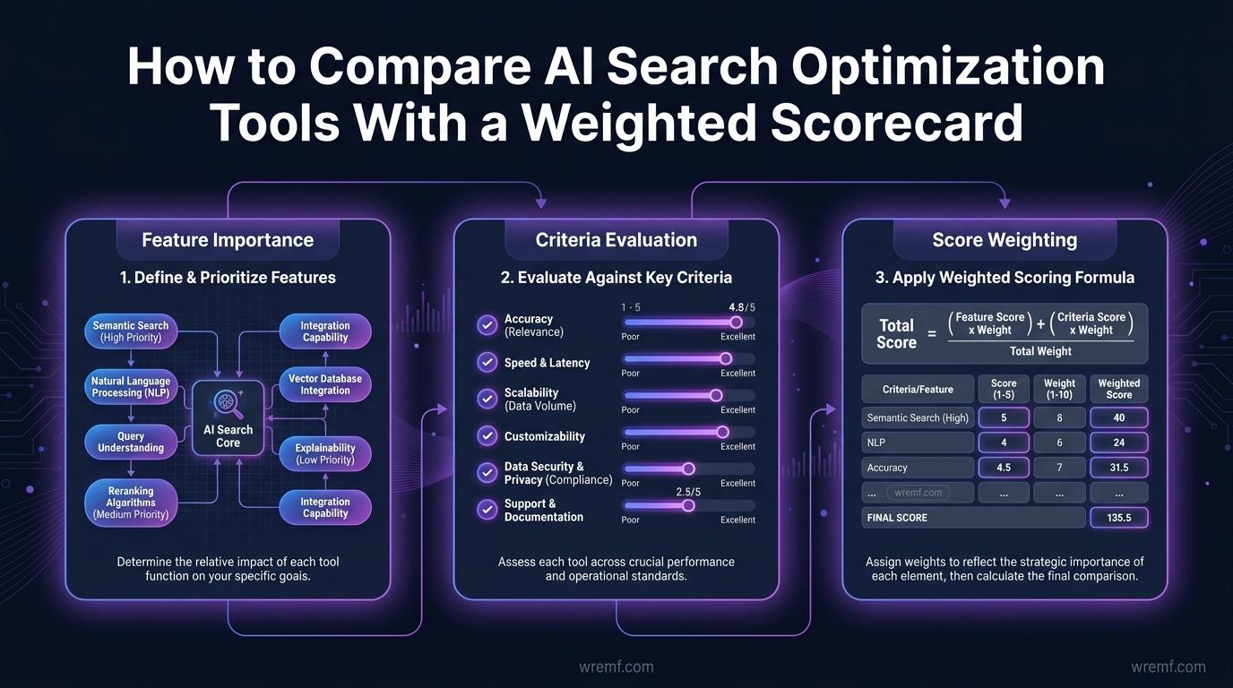 How to Compare AI Search Optimization Tools