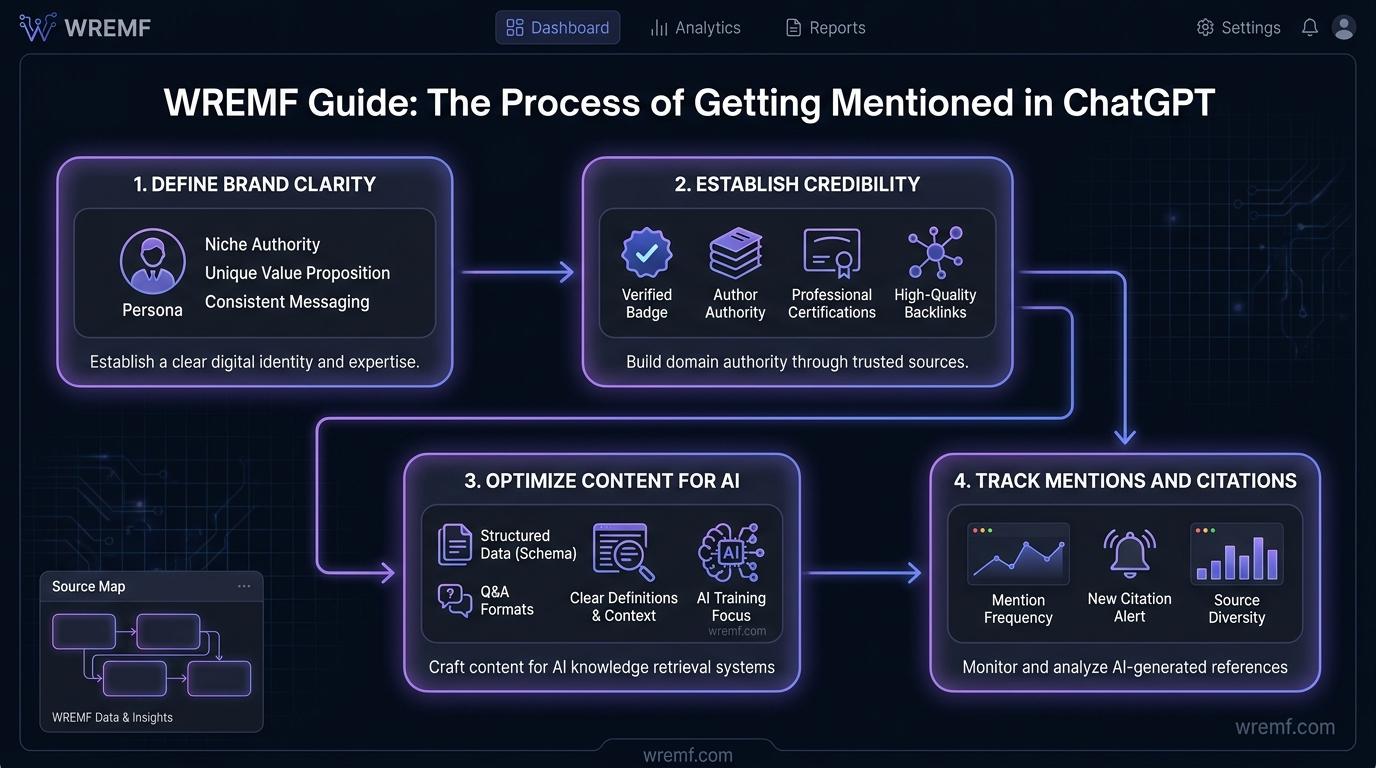 How to Get Mentioned in ChatGPT: The Complete Guide to AI Visibility, Citations, and Brand Mentions