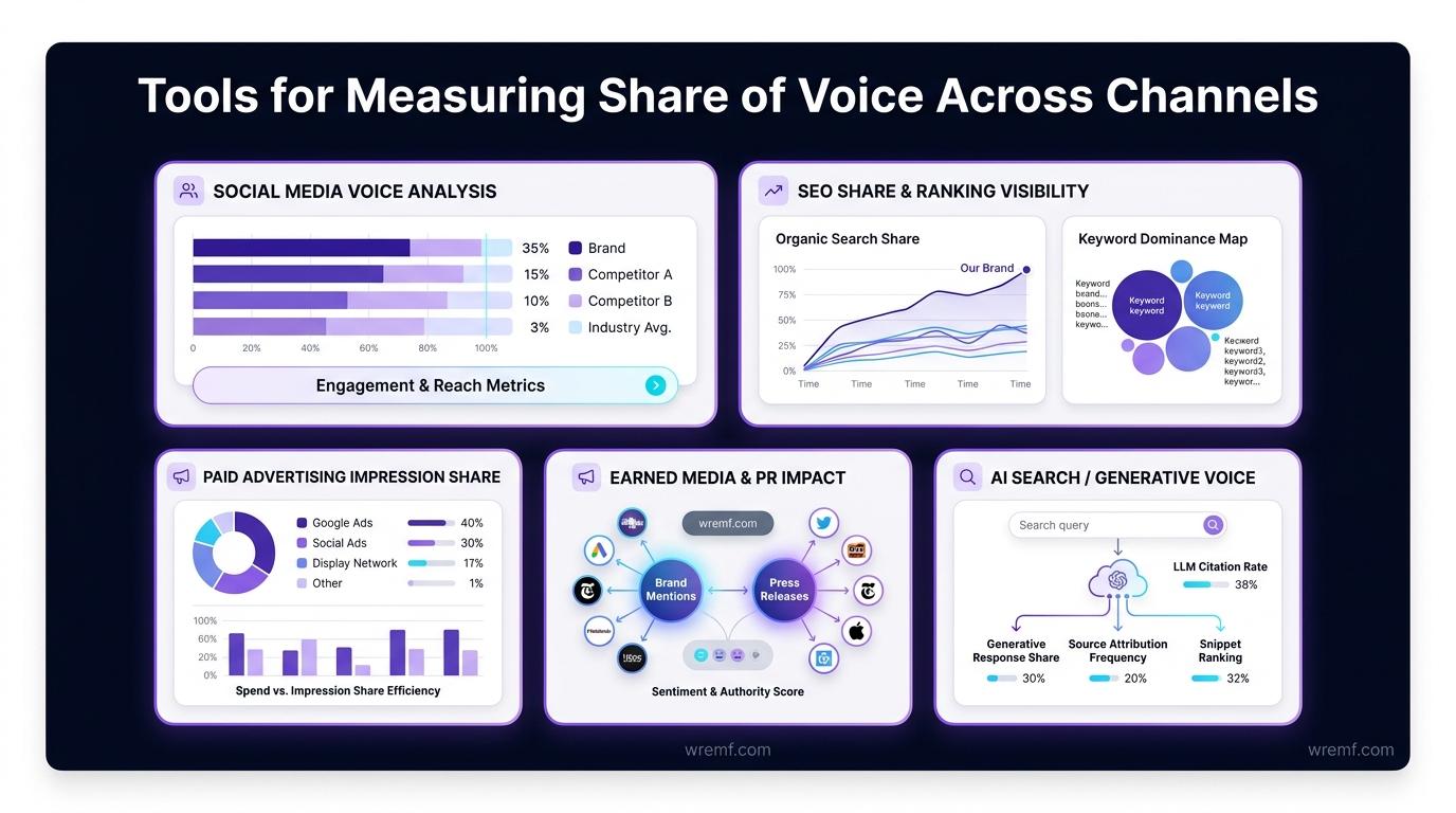 How to Measure Share of Voice Across SEO, Social, PR, and AI Search