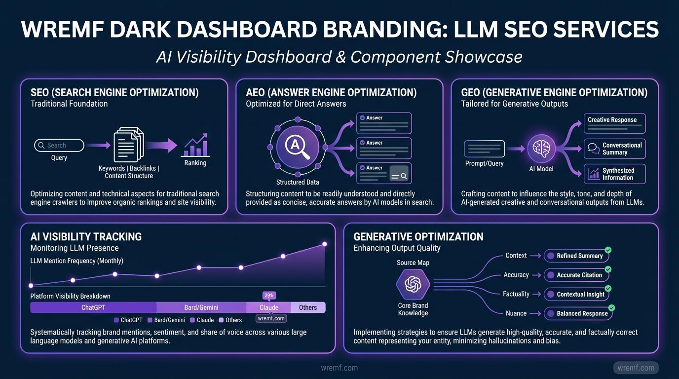 LLM SEO Services: The Complete 2026 Guide to AI Search Visibility, AEO, GEO, and LLM Optimization