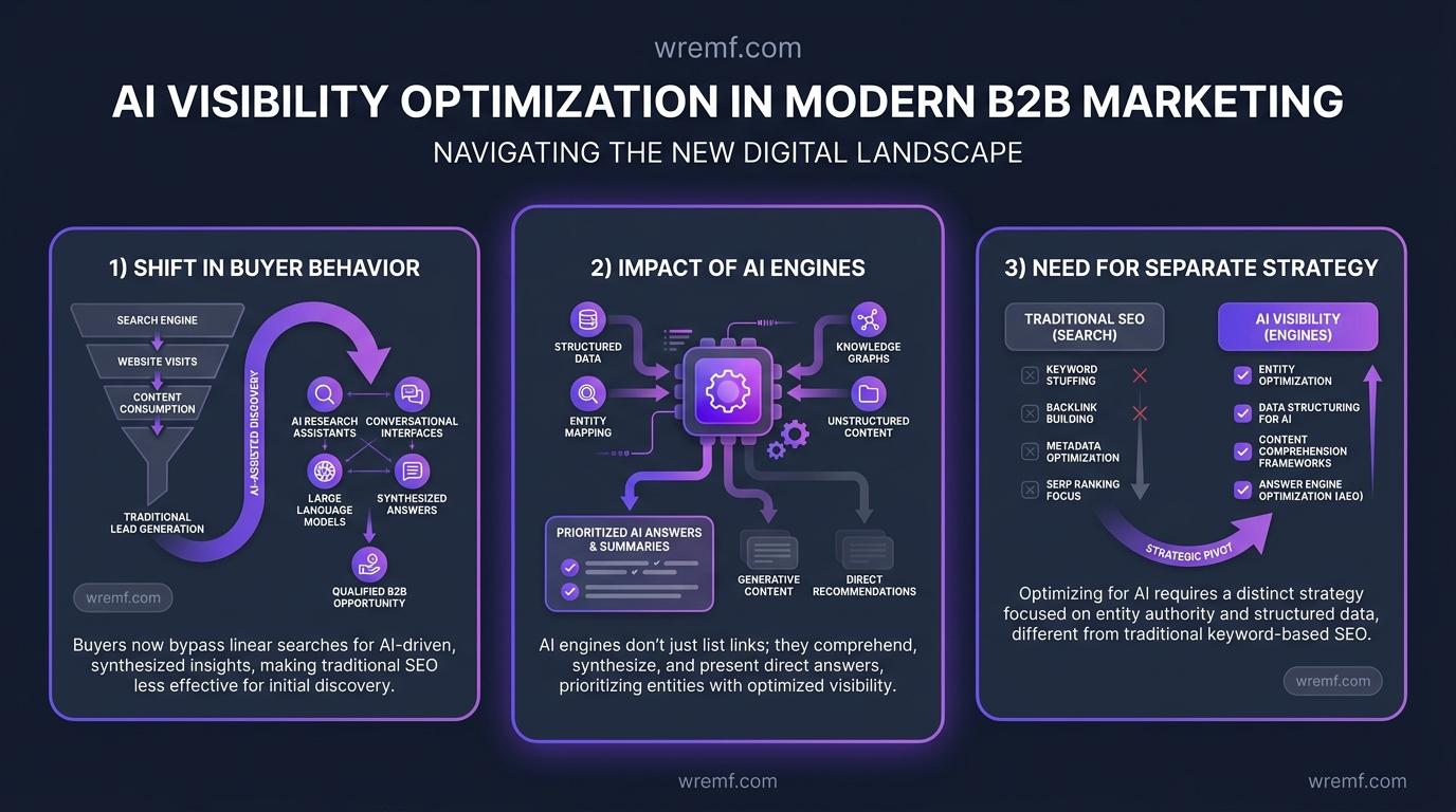 The Complete Guide to AI Visibility Optimization for B2B Brands