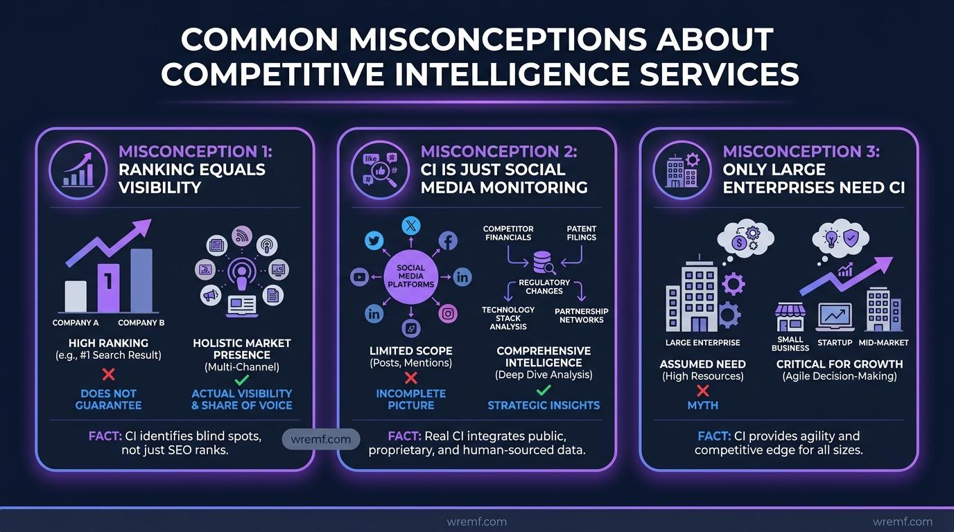 The Complete Guide to Competitive Intelligence Services for B2B Strategy and AI Visibility