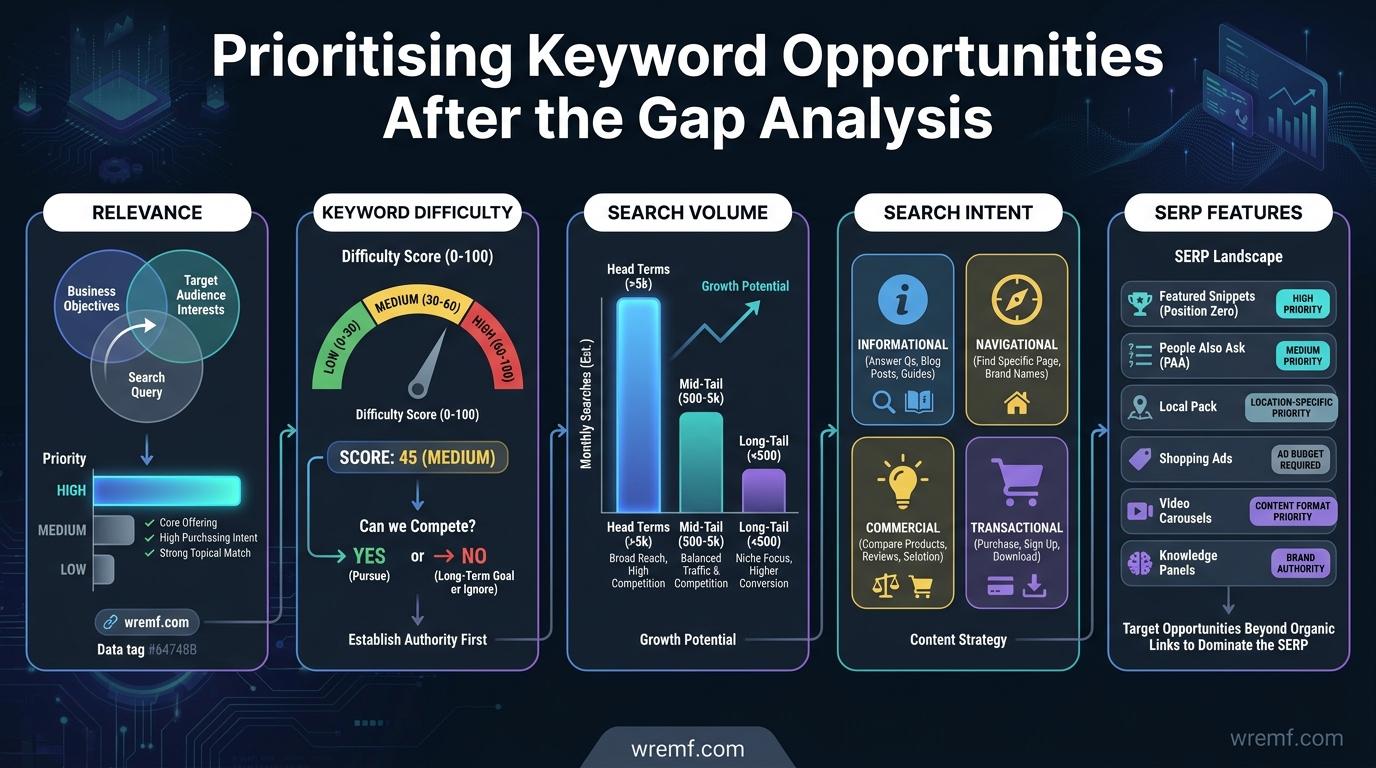 The Complete Guide to Keyword Gap Analysis for SEO, Content Strategy, and Competitive Intelligence