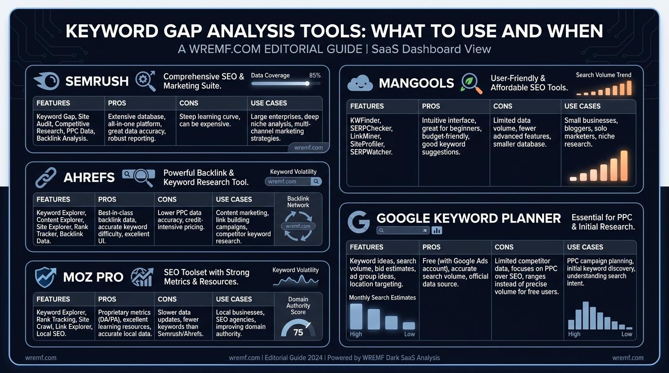 The Complete Guide to Keyword Gap Analysis for SEO, Content Strategy, and Competitive Intelligence