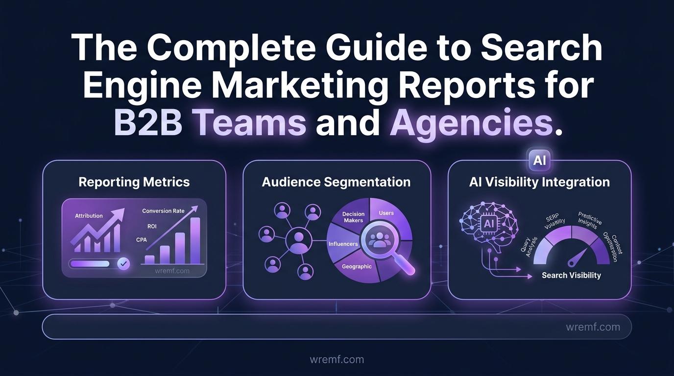 The Complete Guide to Search Engine Marketing Reports for B2B Teams and Agencies