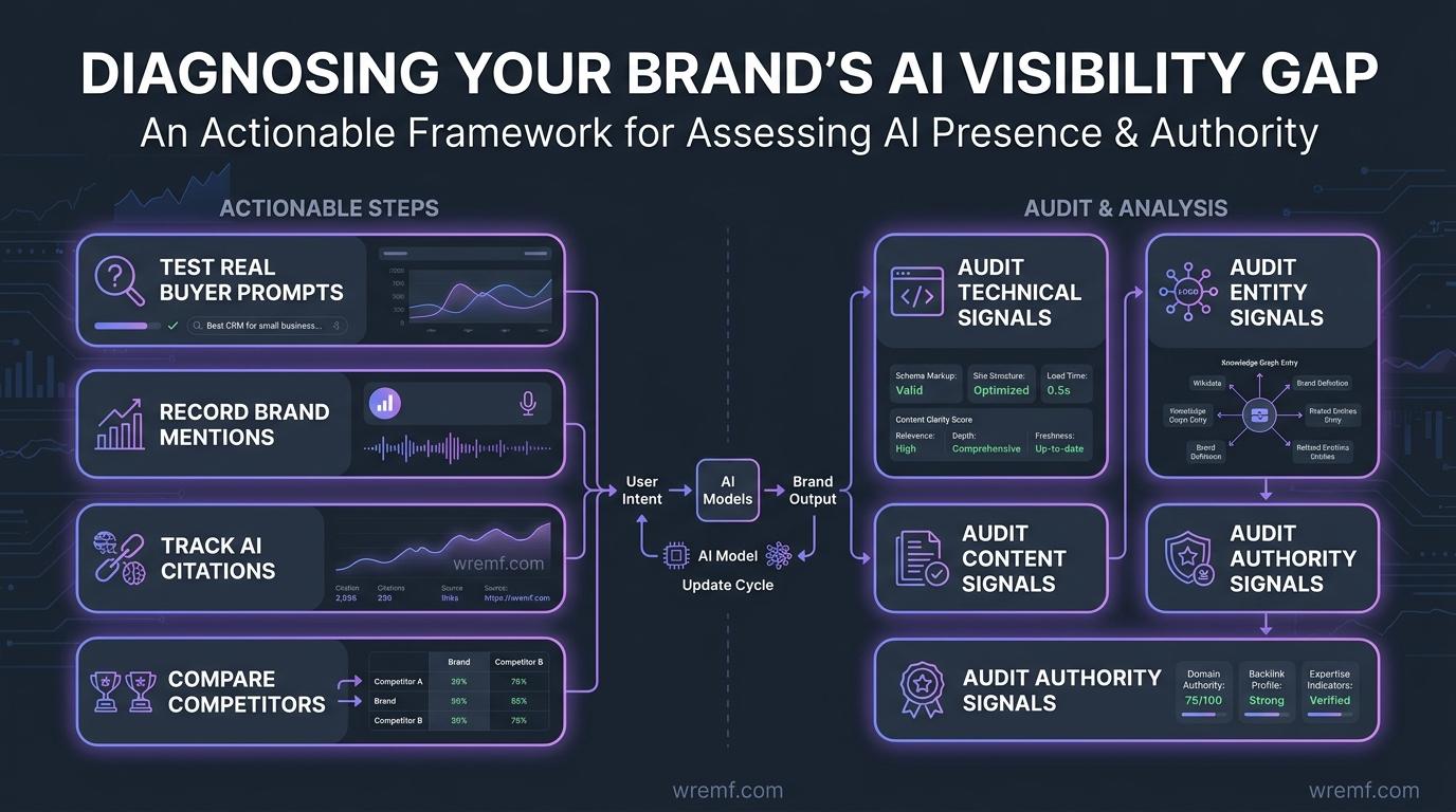 Why Is My Brand Not Showing in ChatGPT? Reasons, Diagnosis, and a Complete AI Visibility Fix